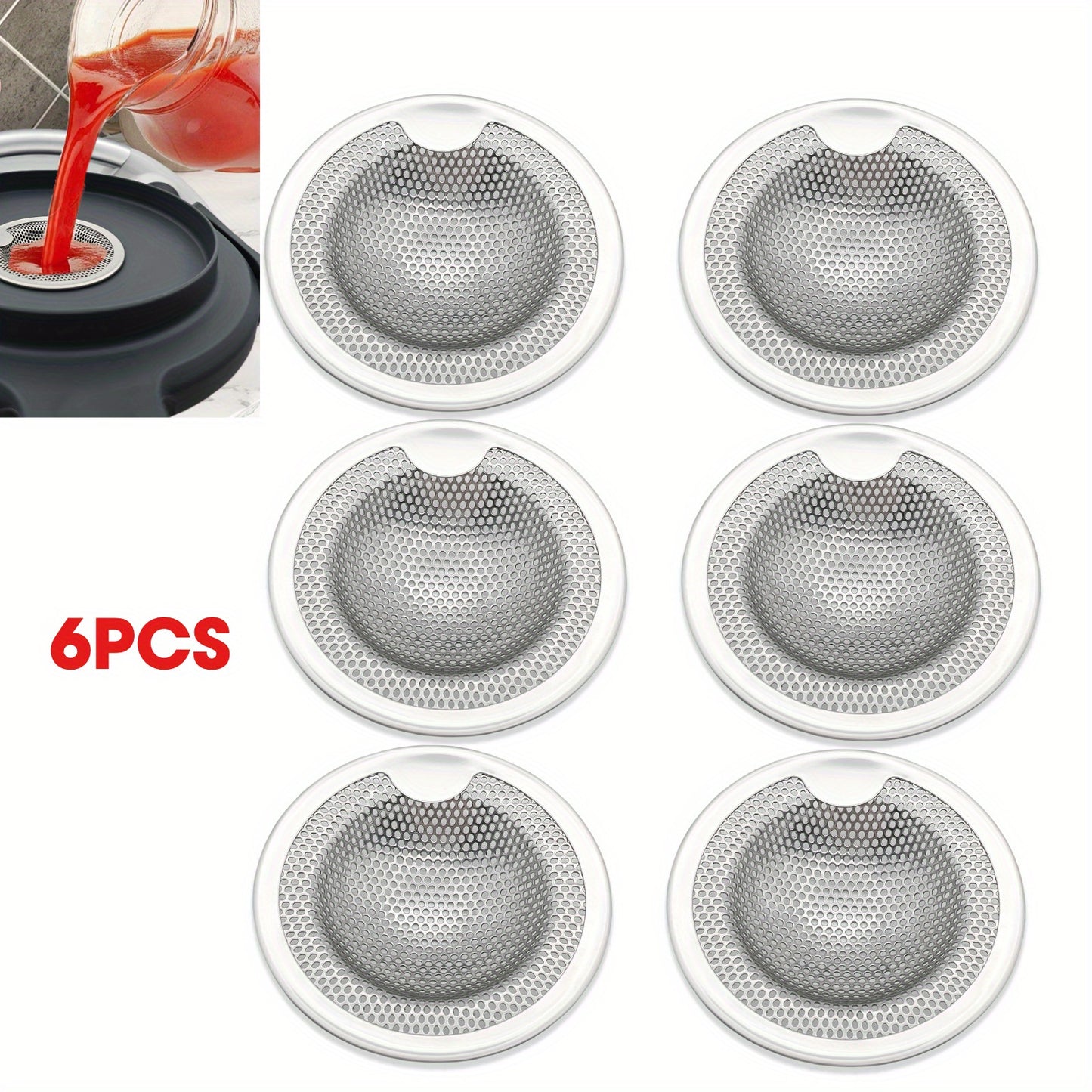 Stainless Steel Splash Guard Thermomix TM6/TM5/TM31 Splash Guard Strainer - Steam Buffer Net & Splash Guard with Detachable Filter, Food-Safe for Blending, Chopping