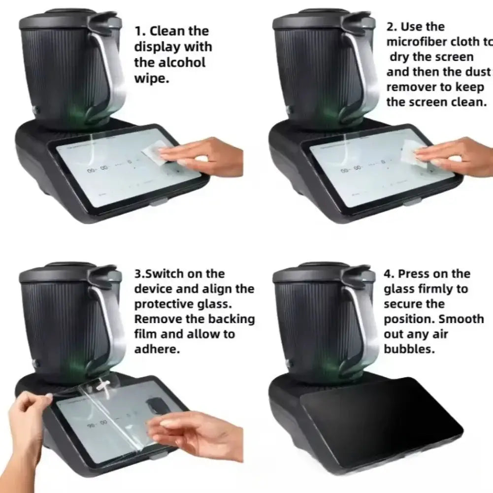 Ultra-clear Scratch Resistant Tempered Film For Thermomix TM7 Screen Protection