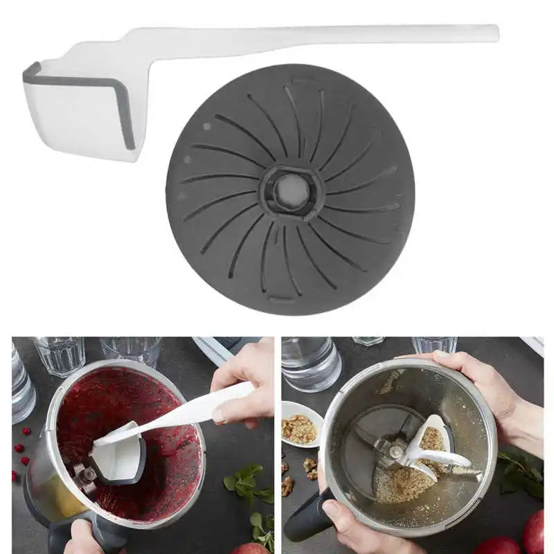Rotating Spatula and Blade Cover Bundle for Thermomix TM5 TM6
