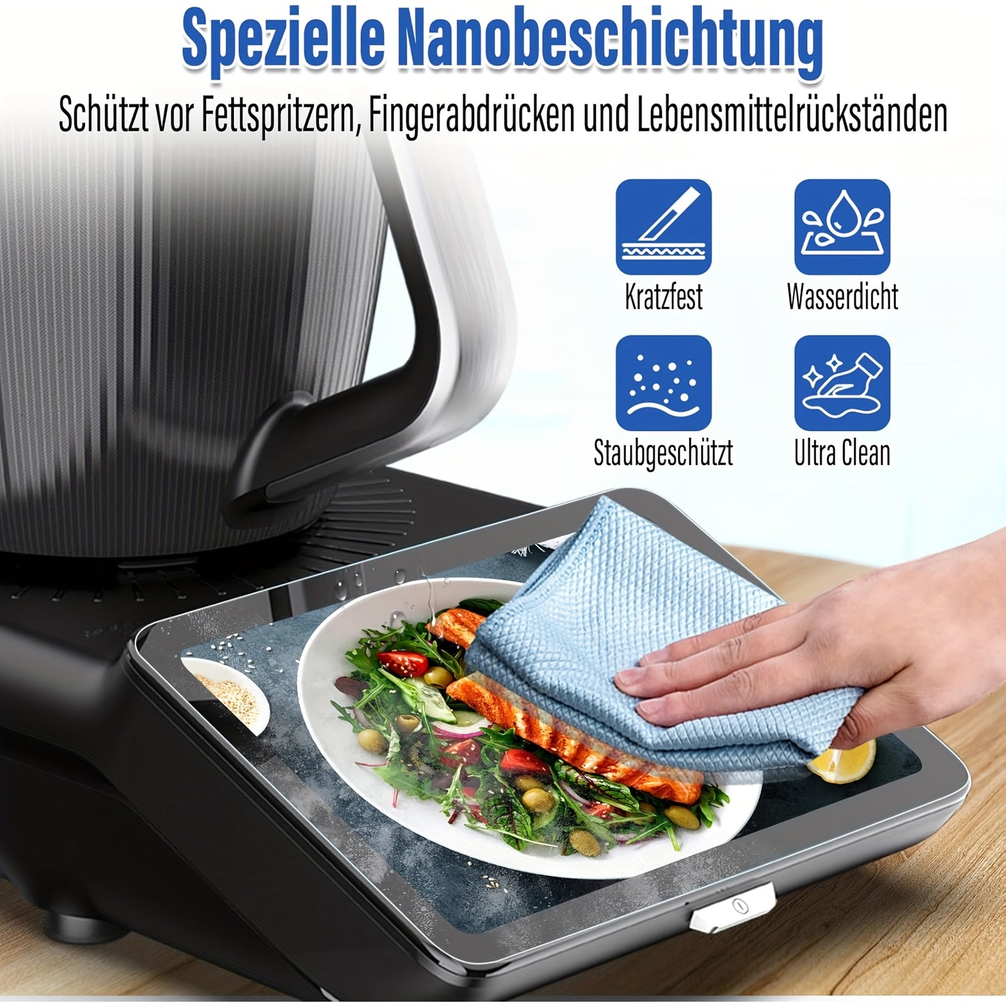 High-Definition, High Transparency Screen Protector for Thermomix TM7