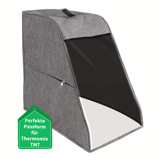 Thermomix TM7 Compatible Dustproof & Spill-Proof Splash-Resistant Cover with Clear Window