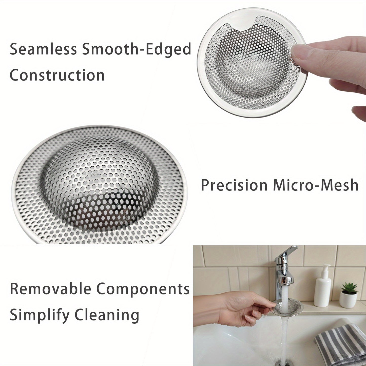 Stainless Steel Splash Guard Thermomix TM6/TM5/TM31 Splash Guard Strainer - Steam Buffer Net & Splash Guard with Detachable Filter, Food-Safe for Blending, Chopping