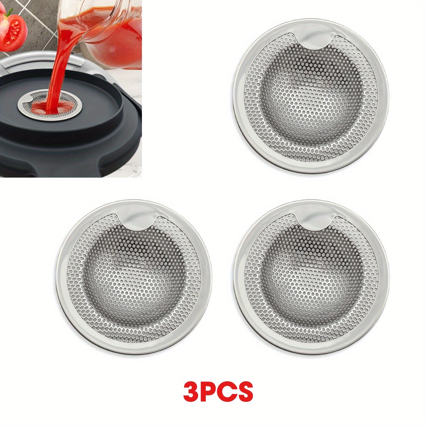 Stainless Steel Splash Guard Thermomix TM6/TM5/TM31 Splash Guard Strainer - Steam Buffer Net & Splash Guard with Detachable Filter, Food-Safe for Blending, Chopping