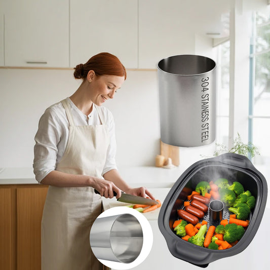 Stainless Steel Steam Distribution Ring for Thermomix TM7, TM6, TM5, TM31